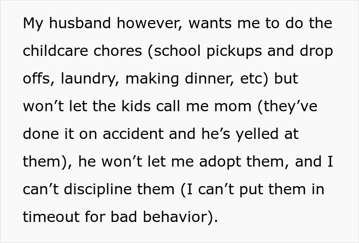 Man Freaks Out When Kids Call His Wife &lsquo;Mom&rsquo;, She Realizes That He Wants A Nanny, Asks For Divorce