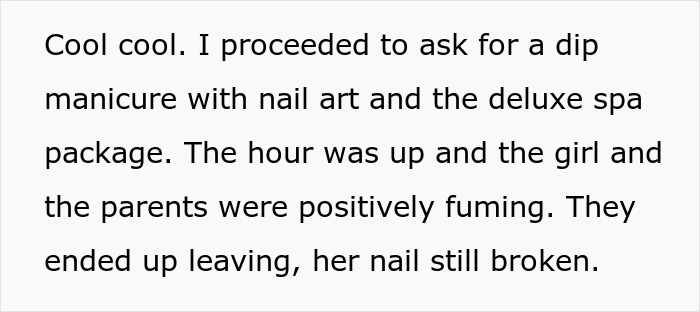 Poster Receives Mixed Reactions After Sharing How They Taught Entitled Nail Salon Clients A Lesson