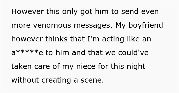 Guy Discovers His Niece On His Doorstep After Clearly Refusing To Babysit Her 