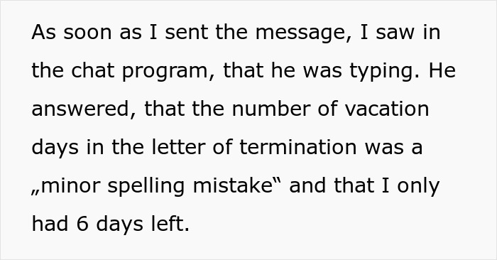 Boss Makes A &ldquo;Minor Spelling Mistake&rdquo; In Job Termination Letter, Eats Dirt When Employee Complies 