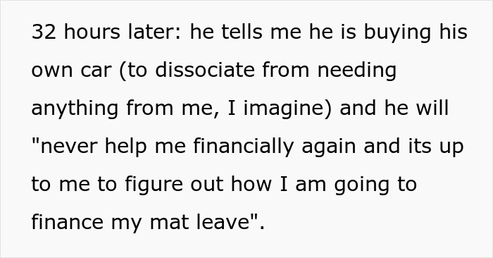 “Never Help Me Financially Again”: Pregnant Woman Can’t Believe How Frugal Her Husband Is “Never Help Me Financially Again”: Pregnant Woman Can’t Believe How Frugal Her Husband Is