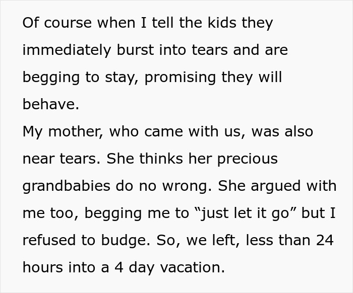 Mom Is Sick And Tired Of Her Sons' Misbehavior Whilst On Family Trip, Cancels It And Drives Home Mom Is Sick And Tired Of Her Sons' Misbehavior Whilst On Family Trip, Cancels It And Drives Home