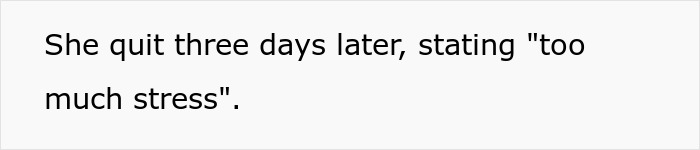 "She Quit Three Days Later": Employee's Clever Tactics Lead To Manager's Humiliating Resignation