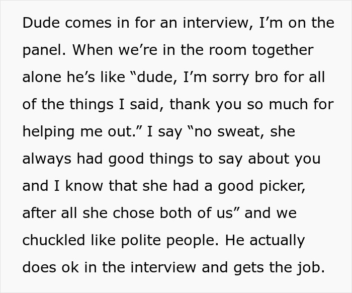 Person Gives Guy His Ex Girlfriend, Horrible Job And Bad Home As Revenge