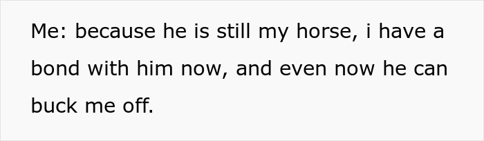 Karen Mom With Big Entitlement Energy Begs Horse Owner To Let Her 11 Y.O. Ride A Dangerous Horse Karen Mom With Big Entitlement Energy Begs Horse Owner To Let Her 11 Y.O. Ride A Dangerous Horse