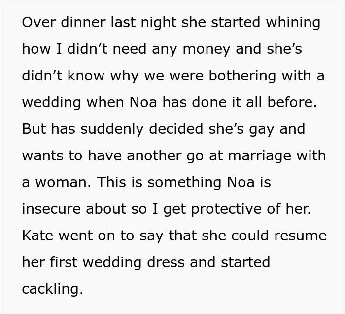 &ldquo;Sister Wants My Wedding Because It Doesn&rsquo;t Count As I&rsquo;m Gay&rdquo;