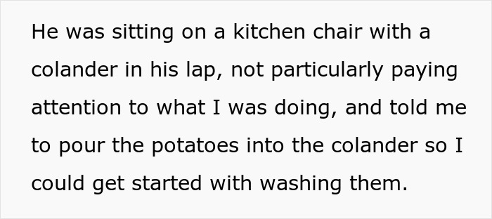 Girl Faces Unexpected Burst Of Laughter From Her Mean Grandpa Who Asked For Unpeeled Potatoes Girl Faces Unexpected Burst Of Laughter From Her Mean Grandpa Who Asked For Unpeeled Potatoes