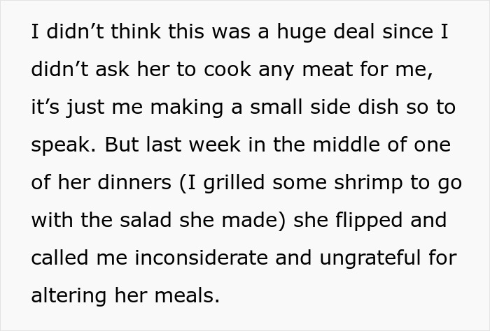 “AITA For Adding Meat To My Girlfriend’s Vegan Dishes?” “AITA For Adding Meat To My Girlfriend’s Vegan Dishes?”