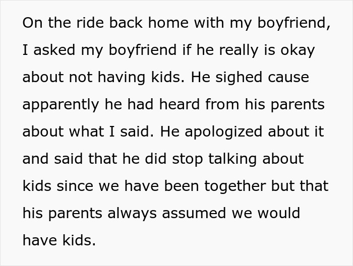 Folks Are Loving This Tale Of A GF Who Thought She’d Have To End Things With BF As He Wanted Kids Folks Are Loving This Tale Of A GF Who Thought She’d Have To End Things With BF As He Wanted Kids