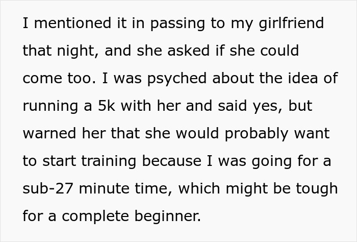 Girlfriend Is Furious Her Boyfriend Ditched Her During A 5K Run To &ldquo;Have A Better Time&rdquo;