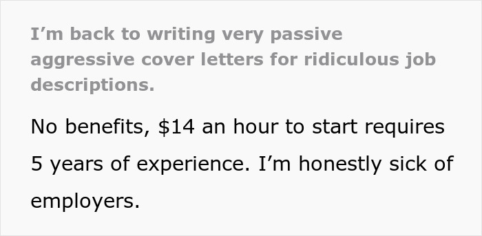 &ldquo;Touch Some Grass, Please&rdquo;: Job Applicant Hits Back At Insulting Job Offer With Cover Letter