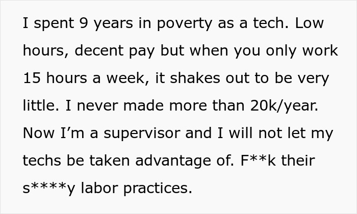 Employees In Clinic Are Expected To Start Work Off The Clock, A New Supervisor Intervenes