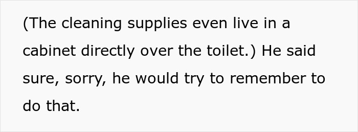 &ldquo;The Bathroom Floor Was Suddenly Always Wet&rdquo;: BF Keeps Missing The Toilet, GF Gets Resourceful