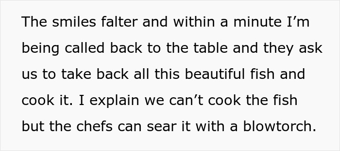 "What’s Worse Than Stupid? That’s What This Is": Customers Don't Know Sushi Is Raw Fish "What’s Worse Than Stupid? That’s What This Is": Customers Don't Know Sushi Is Raw Fish