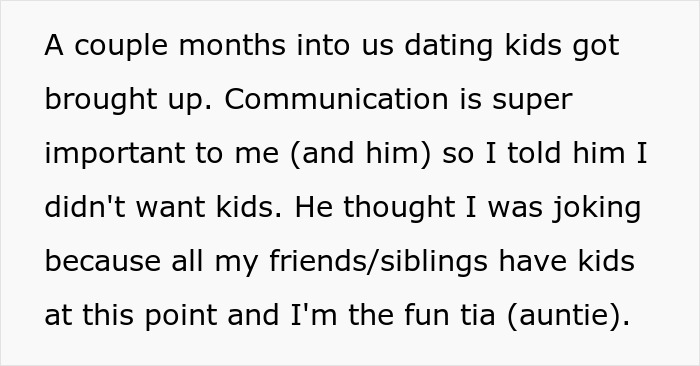 Folks Are Loving This Tale Of A GF Who Thought She’d Have To End Things With BF As He Wanted Kids Folks Are Loving This Tale Of A GF Who Thought She’d Have To End Things With BF As He Wanted Kids