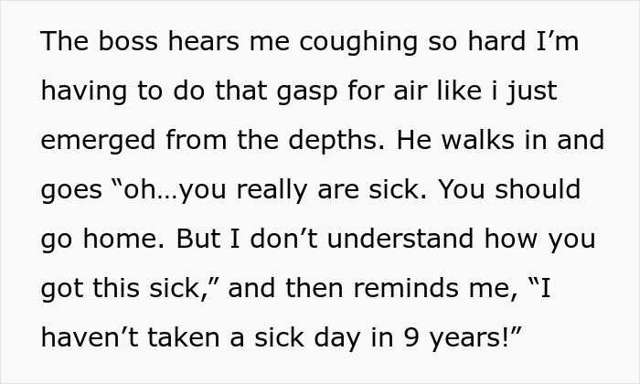 Boss Doesn&rsquo;t Believe Employee Is Actually Sick, Demands She Come In, Gets Karma Served