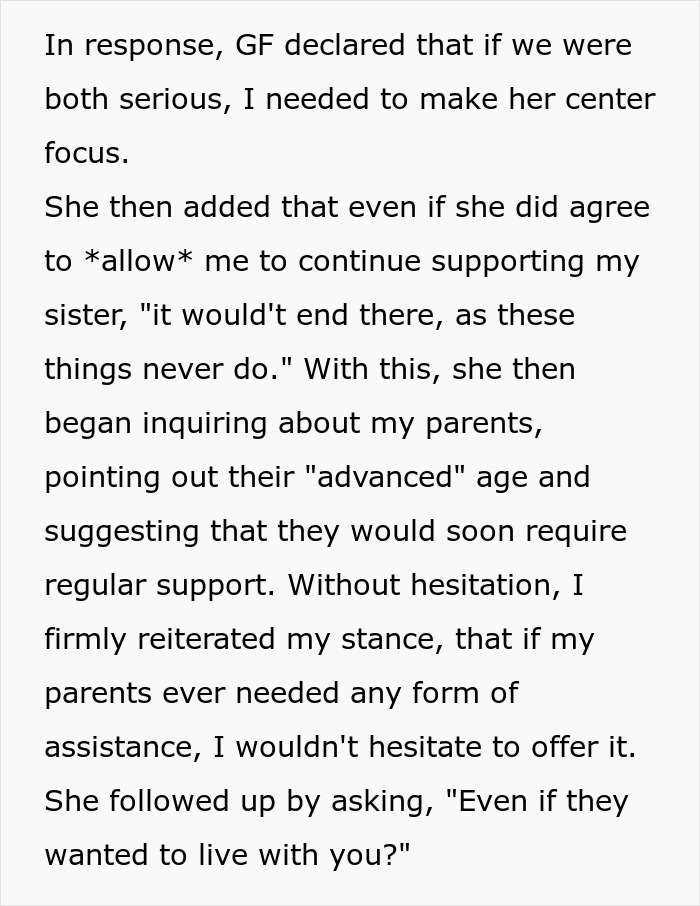 Man Has Had It With GF Controlling His Finances, Dumps Her When She Says His Sister Is Scamming Him