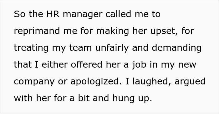 Entitled Employee Demands Her Former Manager To Hire Her At His New Job, He Laughs In Her Face Entitled Employee Demands Her Former Manager To Hire Her At His New Job, He Laughs In Her Face