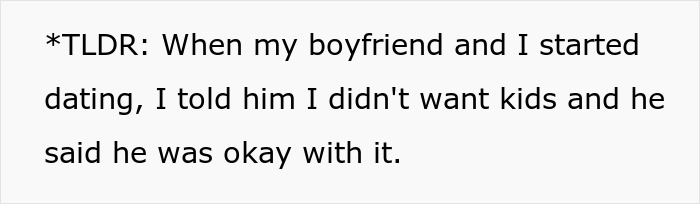 Folks Are Loving This Tale Of A GF Who Thought She’d Have To End Things With BF As He Wanted Kids Folks Are Loving This Tale Of A GF Who Thought She’d Have To End Things With BF As He Wanted Kids