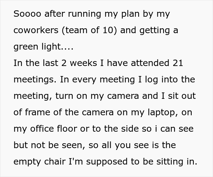 Boss Asks For Cameras To Be On And Full Engagement During Online Meets, One Worker &ldquo;Delivers&rdquo;