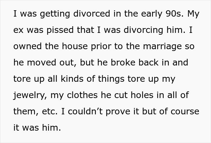 Woman Avoids Being Put In Jail During Divorce Proceedings And Gets Revenge On Ex Instead Woman Avoids Being Put In Jail During Divorce Proceedings And Gets Revenge On Ex Instead