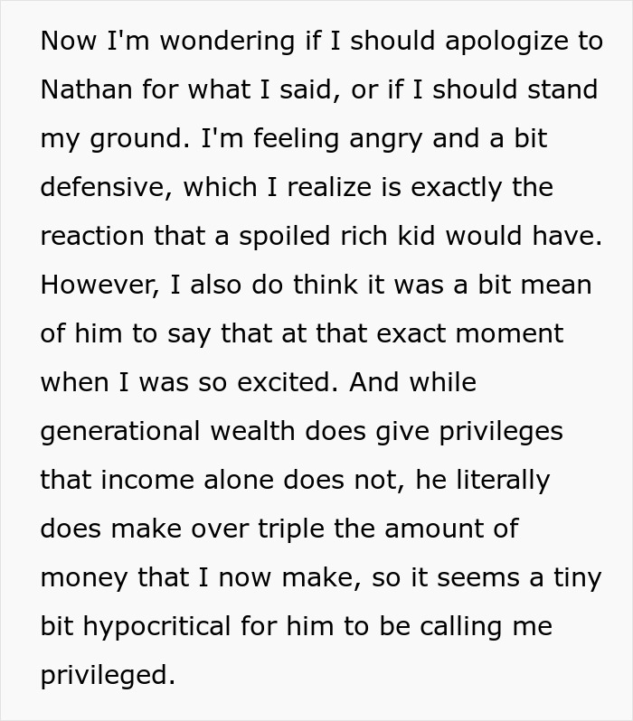 Guy Gets Into A Heated Argument With Formerly Poor Friend About Privilege, Rekindles His Friendship