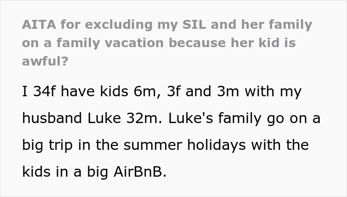 Parents Can't Control Their Son, Are Furious When He's Not Invited On Holiday