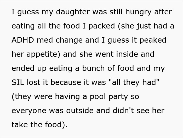 Mom Asks If She Handled The Situation Over Struggling SIL&rsquo;s Food Like A Jerk, Gets No Sympathy