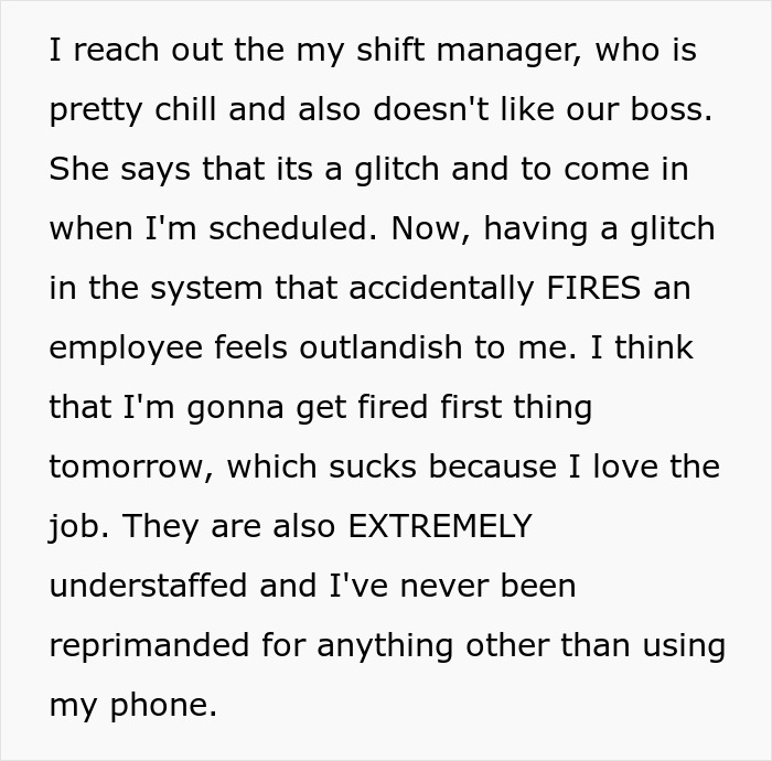 &ldquo;I Think I Got Fired And They Forgot To Tell Me&rdquo;