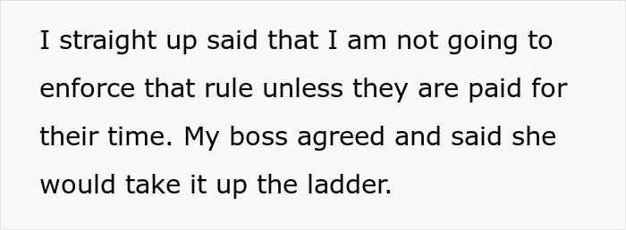 Employees In Clinic Are Expected To Start Work Off The Clock, A New Supervisor Intervenes