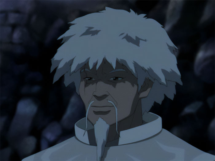 Jeong Jeong from Avatar The Last Airbender looking serious in a dark setting, representing legendary quotes from the series.