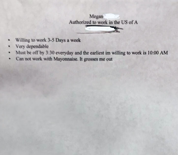 I'll Do Anything For Work, But I Won't Do That