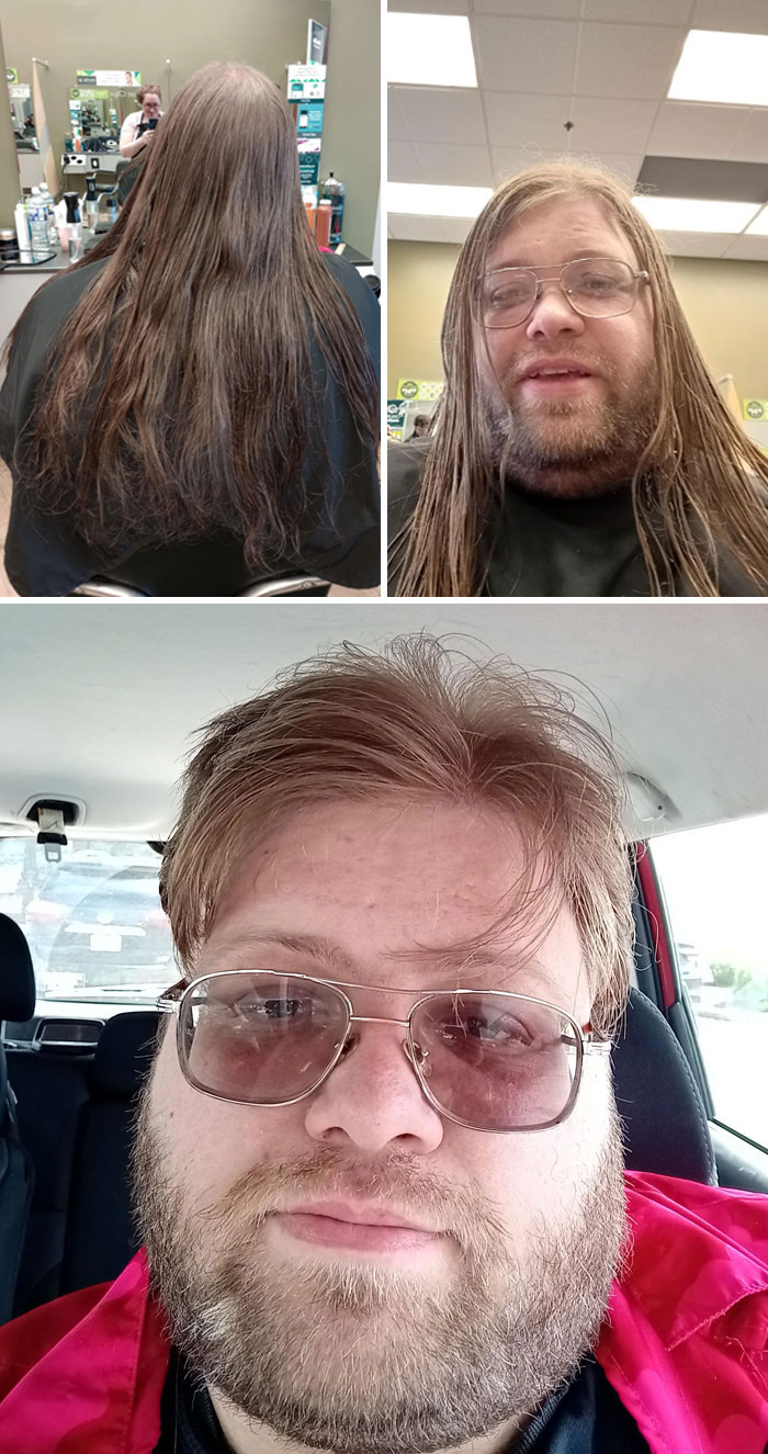 Just Donated My Hair