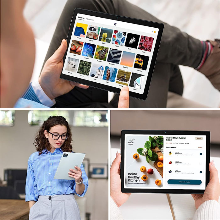 Picture of Mouikei 10-Inch tablet android 12 on amazon