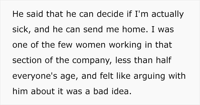 Boss Doesn&rsquo;t Believe Employee Is Actually Sick, Demands She Come In, Gets Karma Served