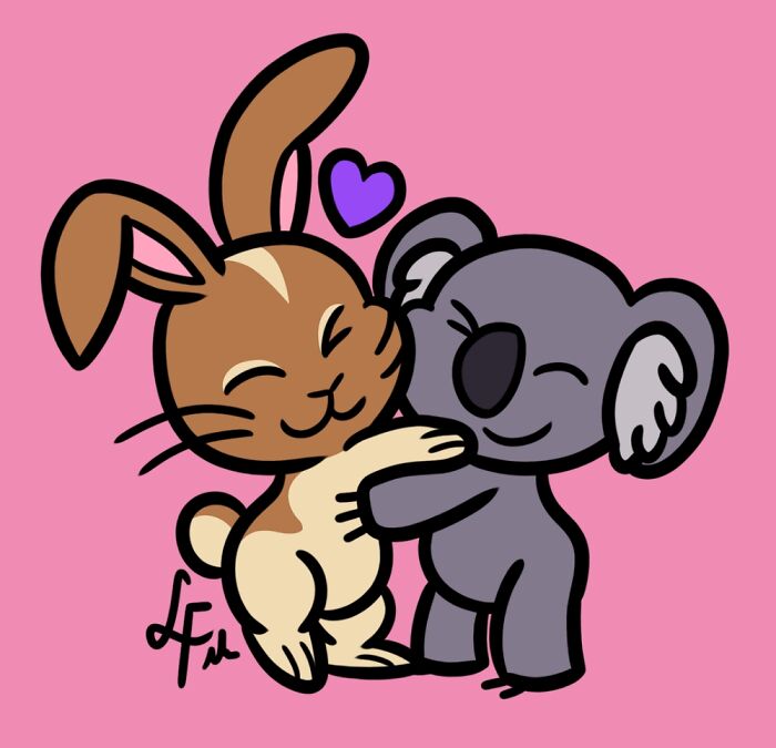 Something I Commissioned For The One Year Anniversary Of My GF And I Back In 2021 (Credit👇)