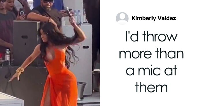Cardi B Was Splashed By A Drink Thrown By Fan While She Was Performing, So She Fought Back