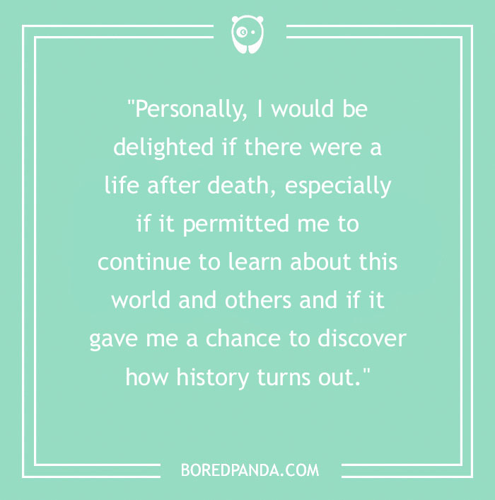 Carl Sagan Quote About Life After Death 