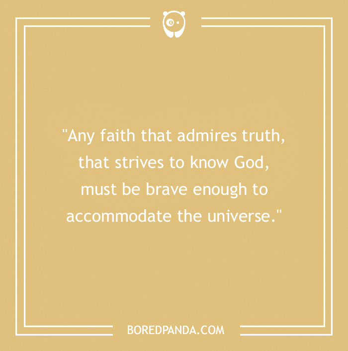 Carl Sagan Quote About God Being Brave 