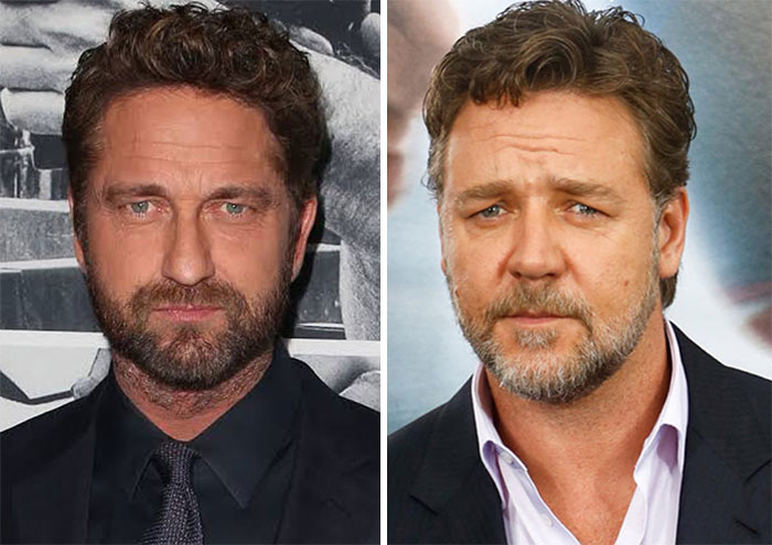 Gerald Butler And Russel Crowe
