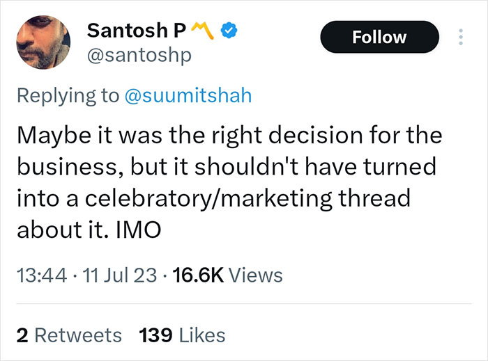 Tone-Deaf CEO Says He Fired 90% Of Staff Because Of New AI, Gets Slammed Online Tone-Deaf CEO Says He Fired 90% Of Staff Because Of New AI, Gets Slammed Online