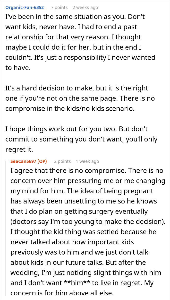 Folks Are Loving This Tale Of A GF Who Thought She’d Have To End Things With BF As He Wanted Kids Folks Are Loving This Tale Of A GF Who Thought She’d Have To End Things With BF As He Wanted Kids