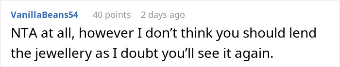 Woman Inherits Her Grandmother&rsquo;s Jewelry And Refuses To Let Her SIL Have It