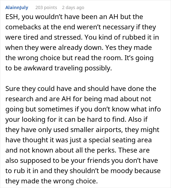 Friends &lsquo;Visibly Angry&rsquo; As Their Pal Spends Layover In A VIP Lounge They Didn&rsquo;t Want To Pay For