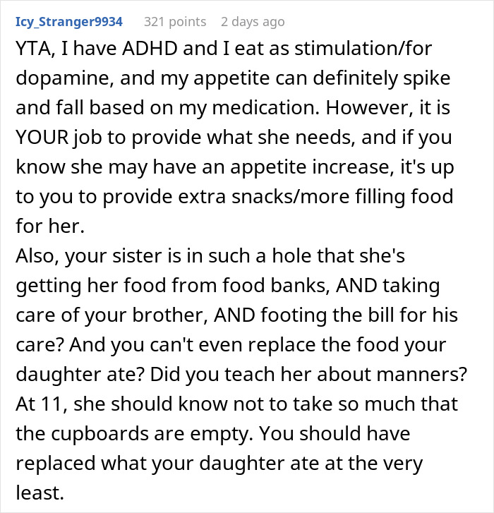 Mom Asks If She Handled The Situation Over Struggling SIL&rsquo;s Food Like A Jerk, Gets No Sympathy