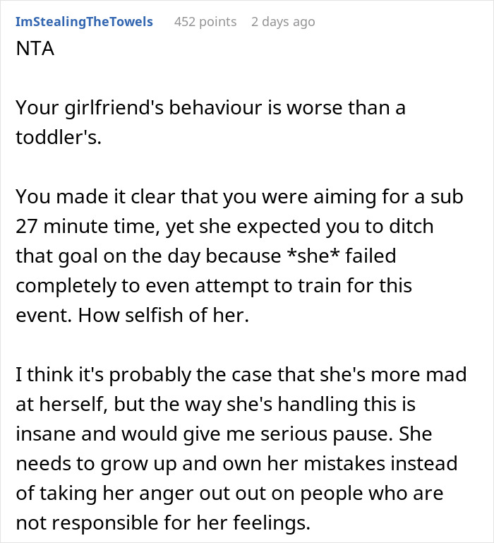Girlfriend Is Furious Her Boyfriend Ditched Her During A 5K Run To &ldquo;Have A Better Time&rdquo;