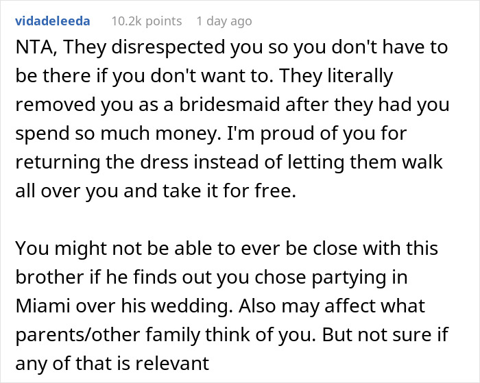 "Sarah Was Completely Appalled": Bride Expects Ex-Bridesmaid To Just Give Away Her Dress