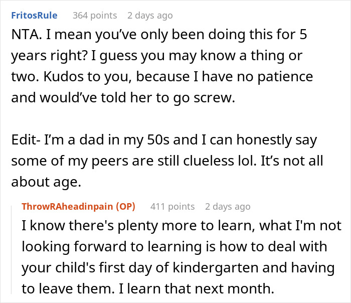 "I Take It Day By Day": Dad Sarcastically Puts Random Mom In Her Place For Questioning His 'Skills' "I Take It Day By Day": Dad Sarcastically Puts Random Mom In Her Place For Questioning His 'Skills'