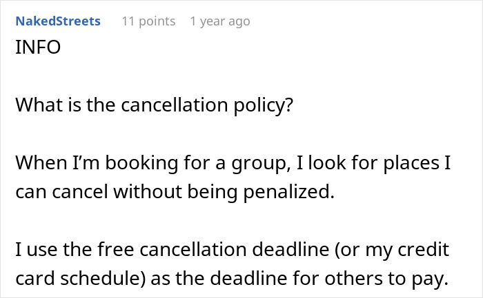 MOH Unwilling To Book An Airbnb Before Every Participant Chips In Upfront, Wonders If She's A Jerk