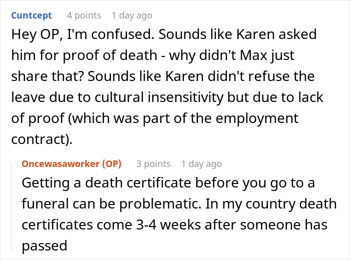 "There Was Stone Cold Silence": Manager &lsquo;Karen&rsquo; Denies Worker Funeral Leave, Is Made To Regret It